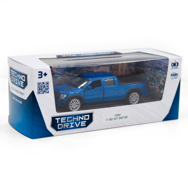Автомодель TechnoDrive Ford F-150 SVT Raptor, синий (250263) - Pampik - 12