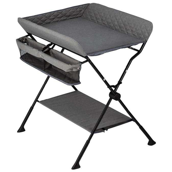 Портативный пеленальный столик FreeON Lia, серый (82092) - Pampik