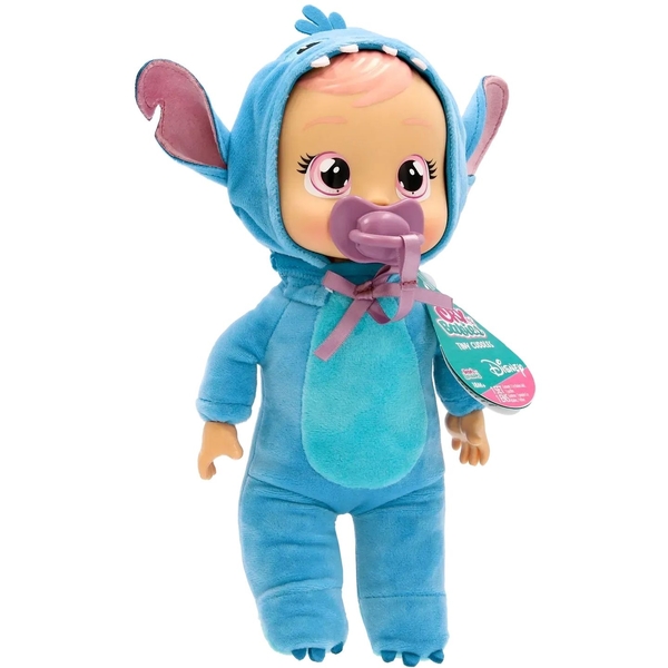 Лялька IMC Cry Babies Ніжні обійми Disney Плакса Стіч, 25 см (925540) - Pampik - 3