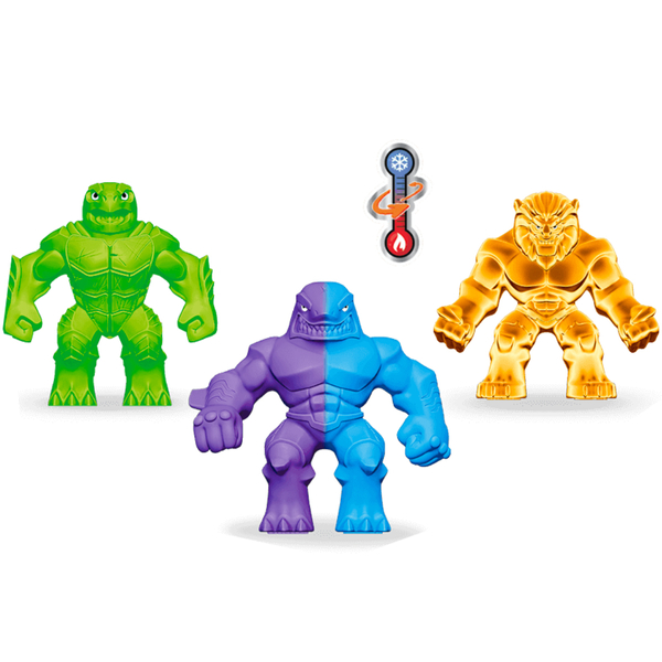 Стретч-іграшка Elastikorps Fighter Kamaleon Мікробоєць, 1 шт. в асортименті (ELAKAM-MIC1) - Pampik - 4