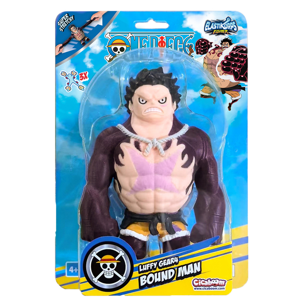 Стретч-іграшка Elastikorps One piece Луффі 4 Гір Пружна Людина (OPELARESB-BO) - Pampik