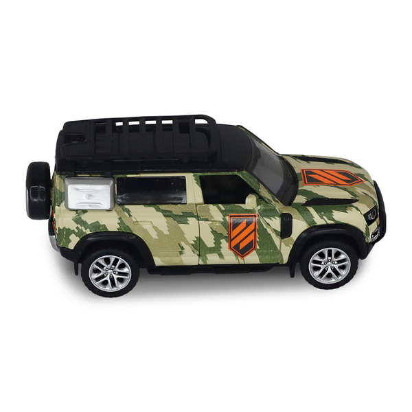 Автомодель TechnoDrive Шевроны Героев Land Rover Defender 110 - 3 ОШБр (250363M2) - Pampik - 6