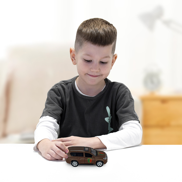 Автомодель TechnoDrive Шевроны Героев Toyota Prado 24 ОМБр (KM618824) - Pampik - 11