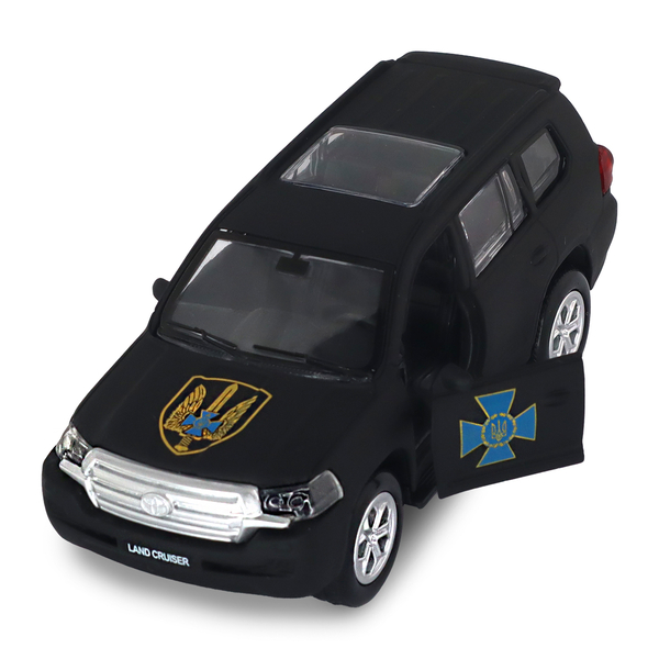 Автомодель TechnoDrive Шевроны Героев Toyota Land Cruiser ЦСО Альфа (KM6010SA) - Pampik - 9