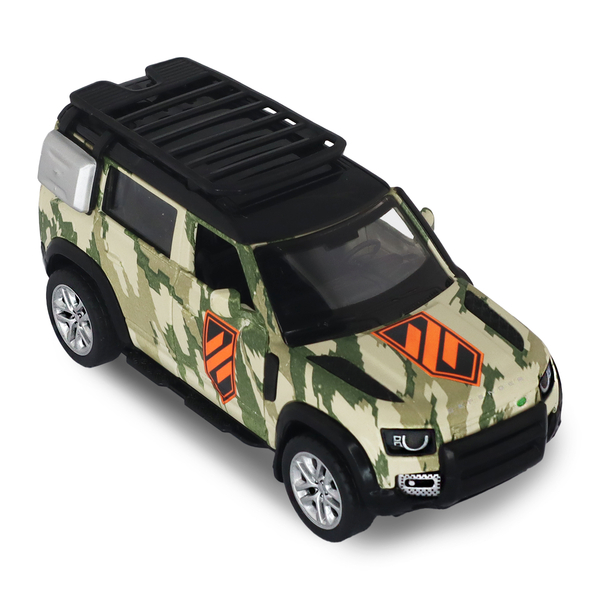 Автомодель TechnoDrive Шевроны Героев Land Rover Defender 110 - 3 ОШБр (250363M2) - Pampik - 2