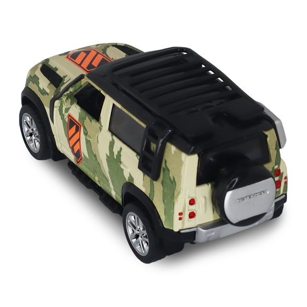 Автомодель TechnoDrive Шевроны Героев Land Rover Defender 110 - 3 ОШБр (250363M2) - Pampik - 3