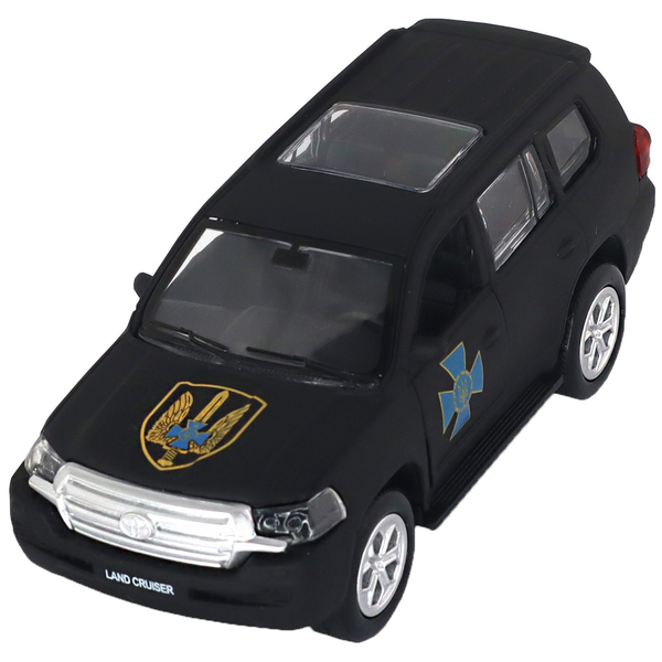 Автомодель TechnoDrive Шевроны Героев Toyota Land Cruiser ЦСО Альфа (KM6010SA) - Pampik