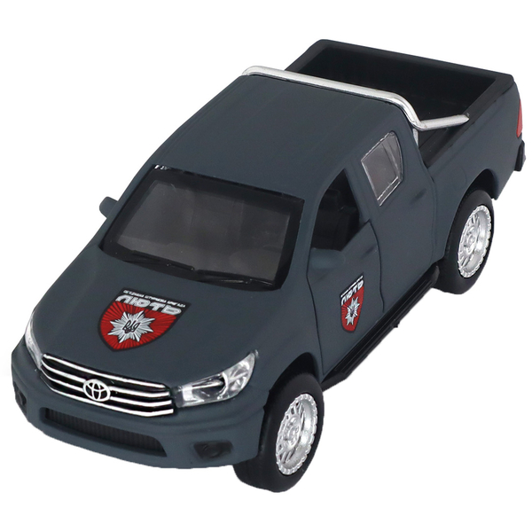 Автомодель TechnoDrive Шевроны Героев Toyota Hilux ОШБр НПУ Лють (KM6118F) - Pampik
