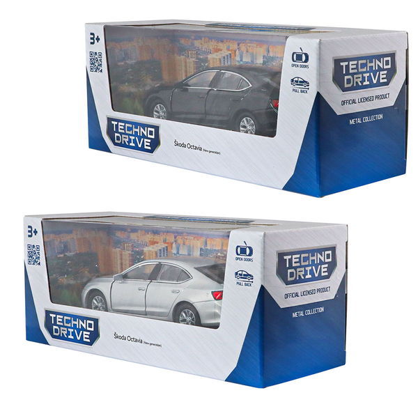 Автомодель TechnoDrive Skoda Octavia, 1 шт. в асортименті (250389W) - Pampik - 14