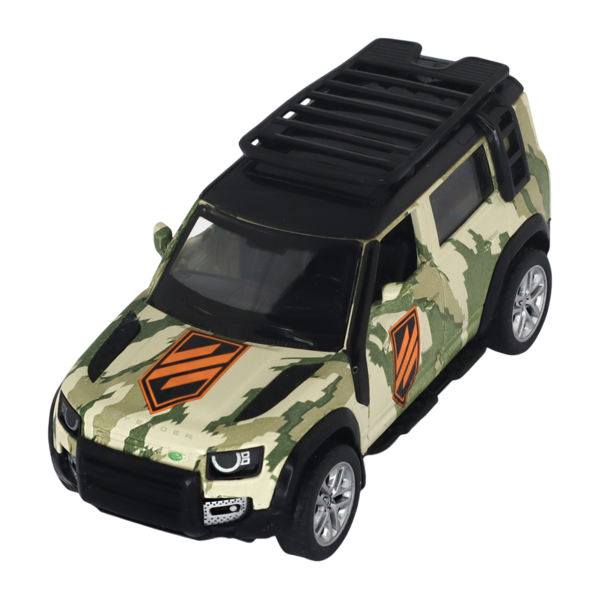 Автомодель TechnoDrive Шевроны Героев Land Rover Defender 110 - 3 ОШБр (250363M2) - Pampik