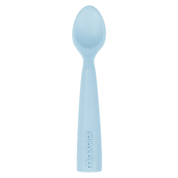 Ложка силиконовая MinikOiOi Scooper Mineral Blue (101140003) - Pampik