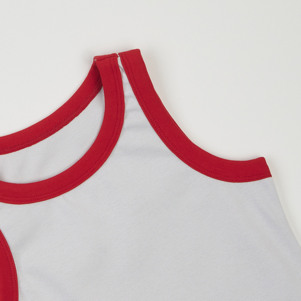 Топ Garnamama Lasting vest 134-140 Серый Красный (997366.1353401) - Pampik - 4