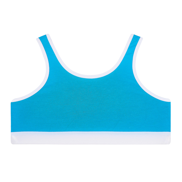 Ліф Garnamama Basic crop tops elastic girl 122-128 Голубой (921658.1192024) - Pampik - 2