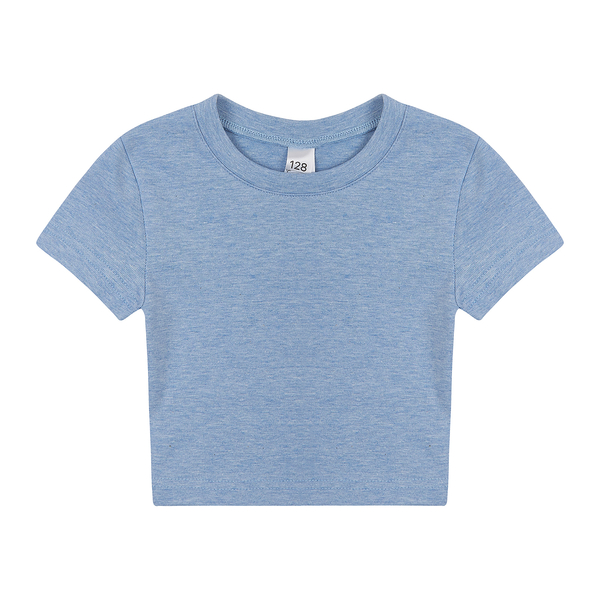 Кроп-топ Garnamama Lasting crop t-shirt 146-152 Голубой (1040863.1406625) - Pampik