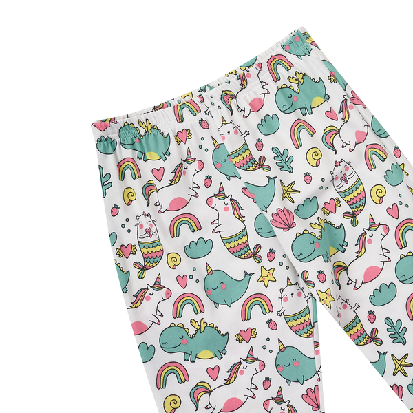 Піжама Garnamama Unicorn 2.0 PG new 122 Белый (902538.1255803) - Pampik - 4