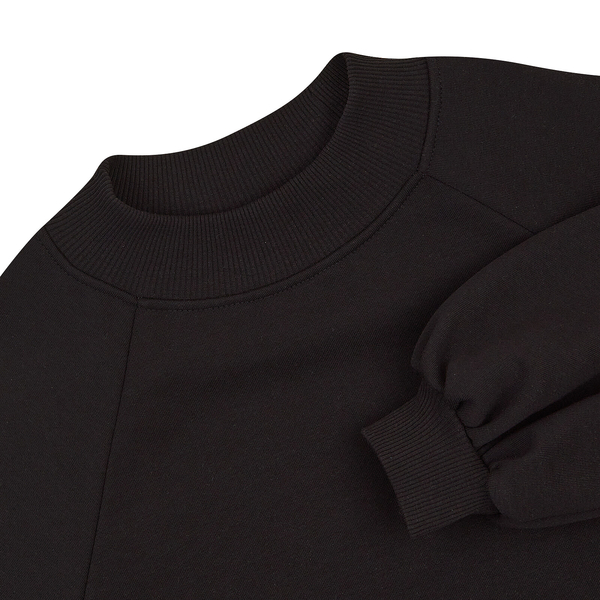 Світшот Garnamama Sweatshirt girl 140 Черный (972820.1330681) - Pampik - 3