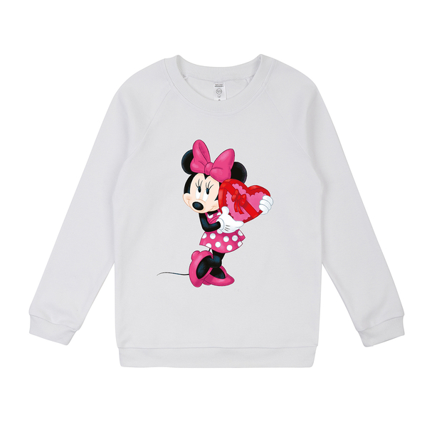 Реглан Garnamama Basic Sweatshirt інтерлок прінт 116 Белый (1033828.1397863) - Pampik