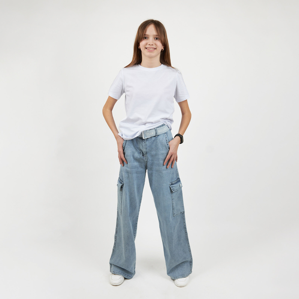 Футболка Garnamama Basic t-shirt new, р.146-152, білий (896006.798827) - Pampik - 5