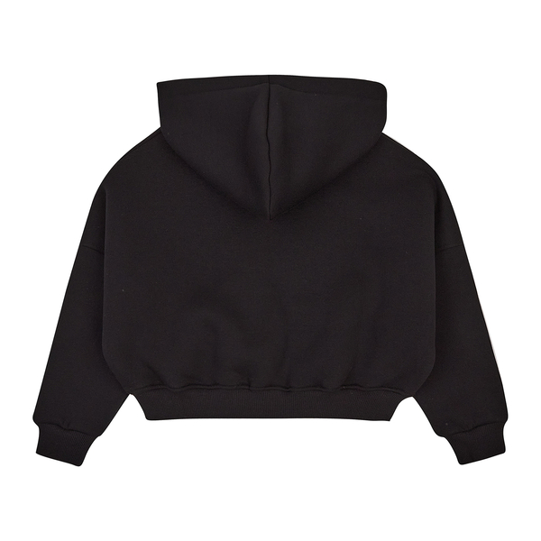 Бомбер утеплений Garnamama Oversize sport hood с капюшоном 146-152 Черный (1041742.1407311) - Pampik - 6