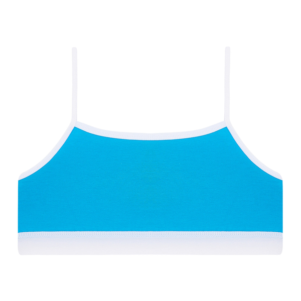 Ліф Garnamama Basic crop tops girl 134-140 Голубой (921645.1190155) - Pampik - 2