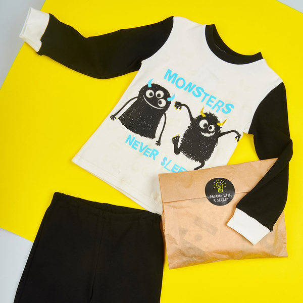 Піжама, що світиться Garnamama Neon PG 122 Черный (576810.508417) - Pampik - 6