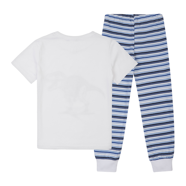 Піжама, що світиться Garnamama Neon PG short 158 Синий (1031639.12249025) - Pampik - 2