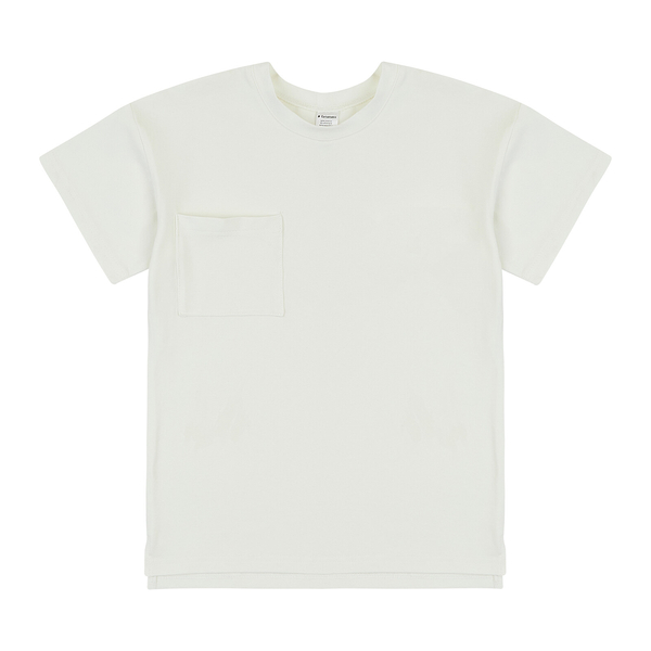 Футболка Garnamama Summer 2024 t-shirt oversize Tattoo 134-140 Молоко (999493.1359652) - Pampik