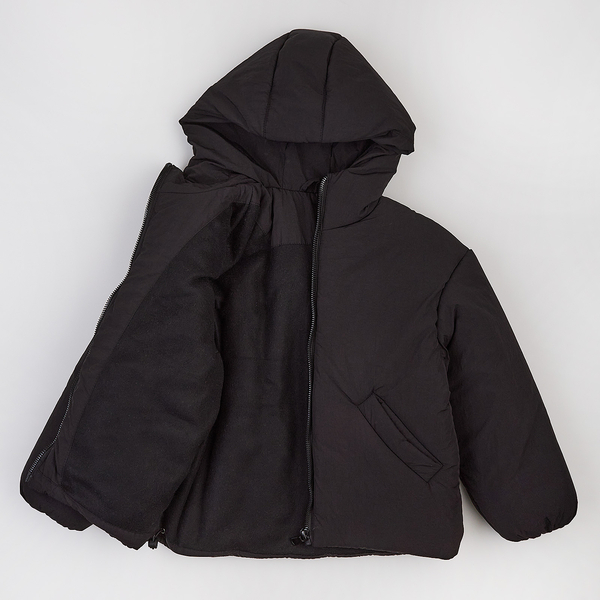 Куртка Garnamama Жатка КРЭШ з капюшоном 128 Черный (1058271.1421781) - Pampik - 3