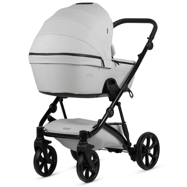 Универсальная коляска 2 в 1 Tutis Viva 5+ Essential Leather Cloud (1452085) - Pampik - 5