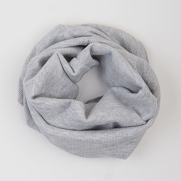 Хомут Garnamama Lasting hat Рубчик 51-53 Серый (1021651.13864015) - Pampik - 2