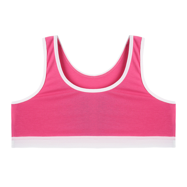 Ліф Garnamama Basic crop tops elastic girl 122-128 Рожевий (868086.1192022) - Pampik