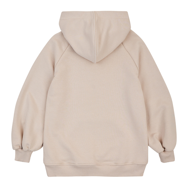 Худі Garnamama Hoodie girl 134 Бежевий (986539.1330703) - Pampik - 2
