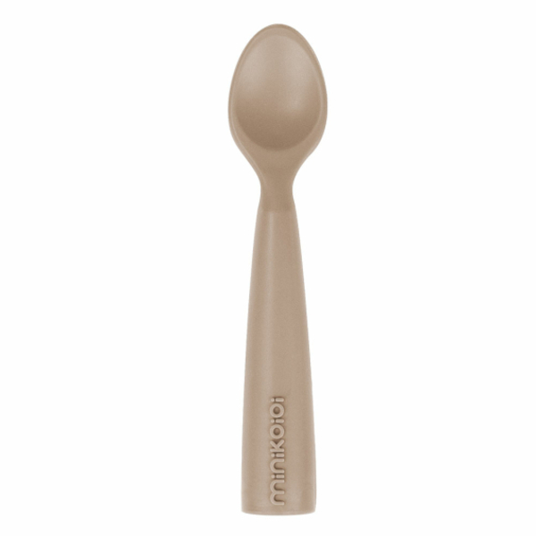 Ложка силиконовая MinikOiOi Scooper Bubble Beige (101140008) - Pampik