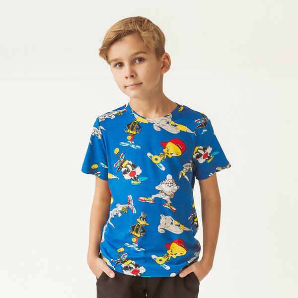 Футболка Garnamama Disney t-shirt 152 Синий (923049.1282994) - Pampik