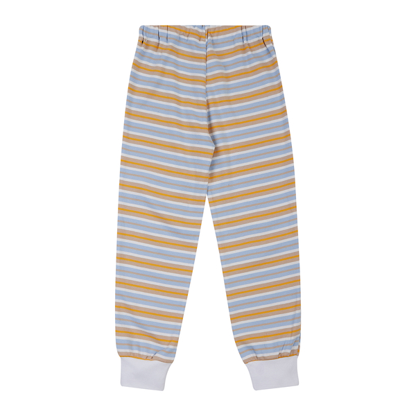 Штаны домашние Garnamama Neon pants, р.140, оранжевый с голубым (1030804.13334614) - Pampik - 2