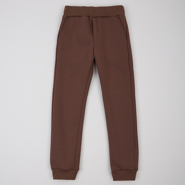 Спортивний костюм на флісі Garnamama Basic Hoodie soft принт 122 Коричневый (1035095.1397876) - Pampik - 7