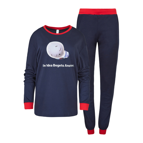 Піжама Garnamama Pajamas Mam XL Синий (884422.1238683) - Pampik