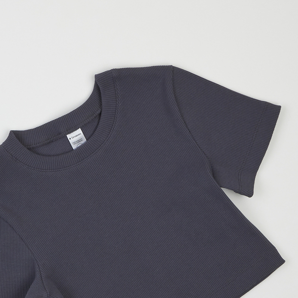 Кроп-топ Garnamama Lasting crop t-shirt 110-116 Серый (997399.13533610) - Pampik - 3