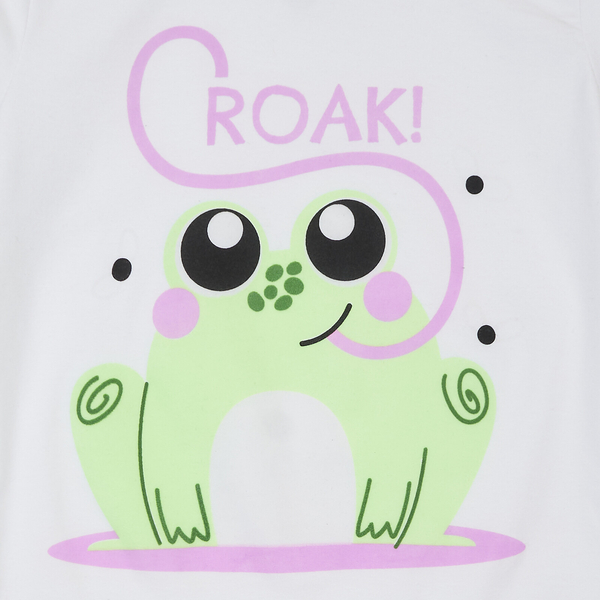 Футболка Garnamama Neon t-shirt, р.110, белый (1038813.1333931) - Pampik - 4