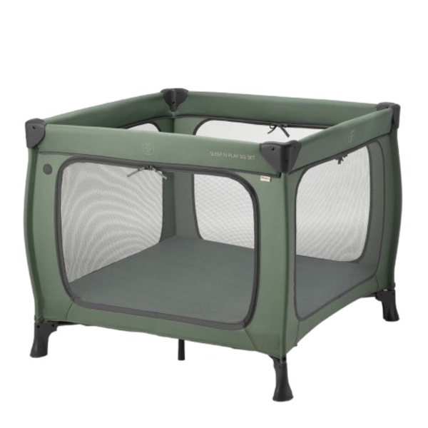 Дитячий манеж Hauck Sleep N Play SQ Dark Green (60673-5) - Pampik