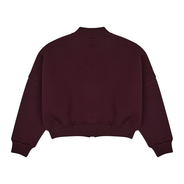 Бомбер утеплений Garnamama Oversize sport zip на молнии 134-140 Бордовый (1042893.1407308) - Pampik - 5