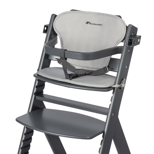 Стільчик для годування з вкладишем Bebe Confort Timba Mineral Graphite (2771130210) - Pampik - 3