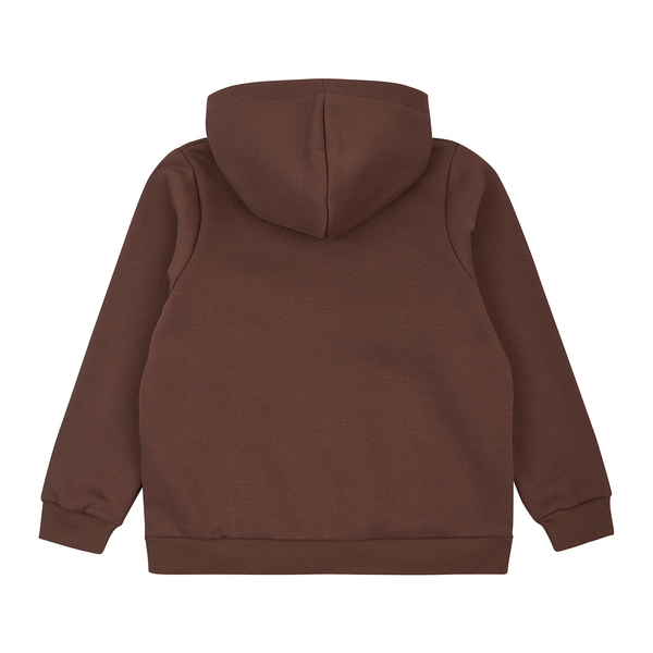 Спортивна кофта на флісі Garnamama Graffiti hoodie 1 146 Коричневый (1036185.1397354) - Pampik - 2