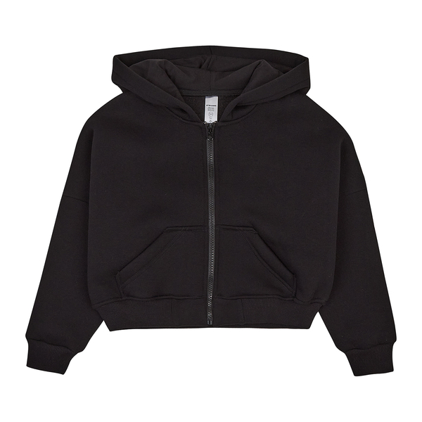 Бомбер утеплений Garnamama Oversize sport hood с капюшоном 122-128 Черный (1041738.1407311) - Pampik - 5