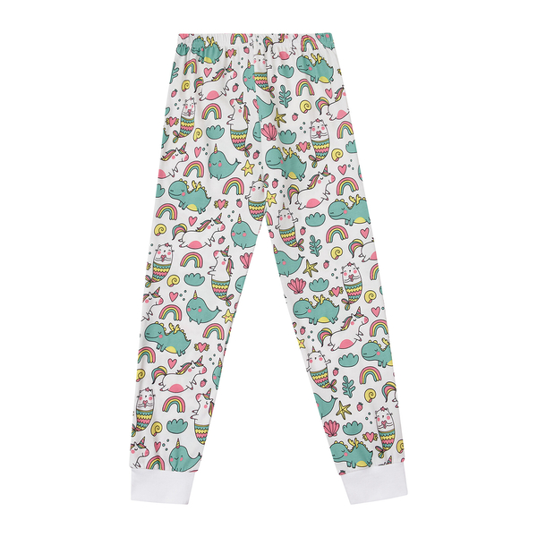 Піжама Garnamama Unicorn 2.0 PG new 122 Белый (902538.1255803) - Pampik - 3