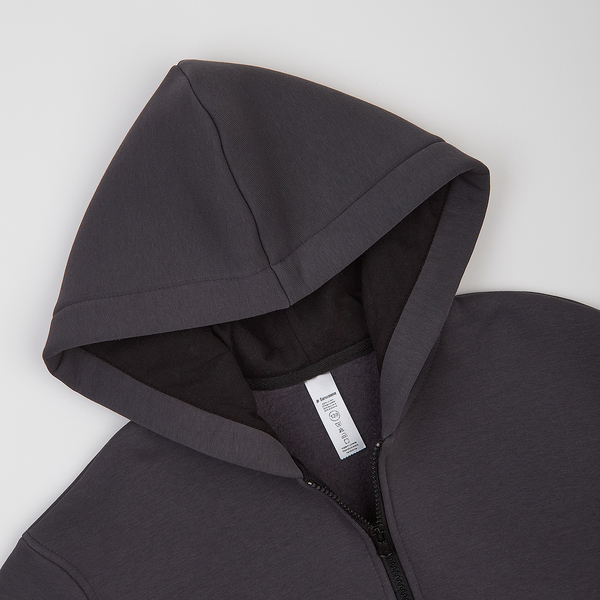 Спортивна кофта Garnamama Oversize sport zip на молнии с капюшоном 134-140 Серый (1043371.1408204) - Pampik - 10