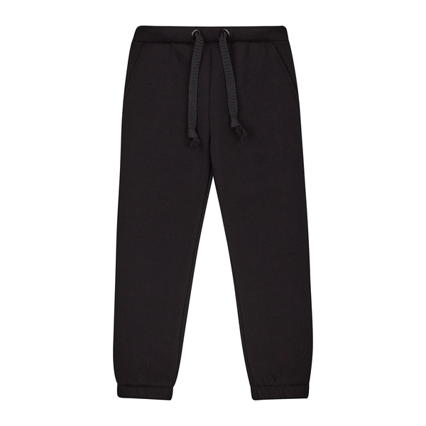 Спортивні штани на флісі Garnamama Oversize sport boy 134 Чорний (1041560.1407281) - Pampik