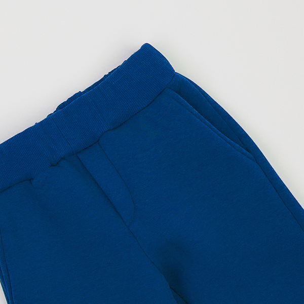 Спортивний костюм на флісі Garnamama Basic Hoodie soft принт 146 Синий (1039841.1404613) - Pampik - 6