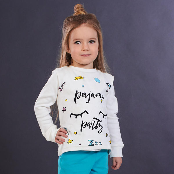 Піжама, що світиться Garnamama Neon PG 158 Білий Рожевий (704725.5084124) - Pampik - 7