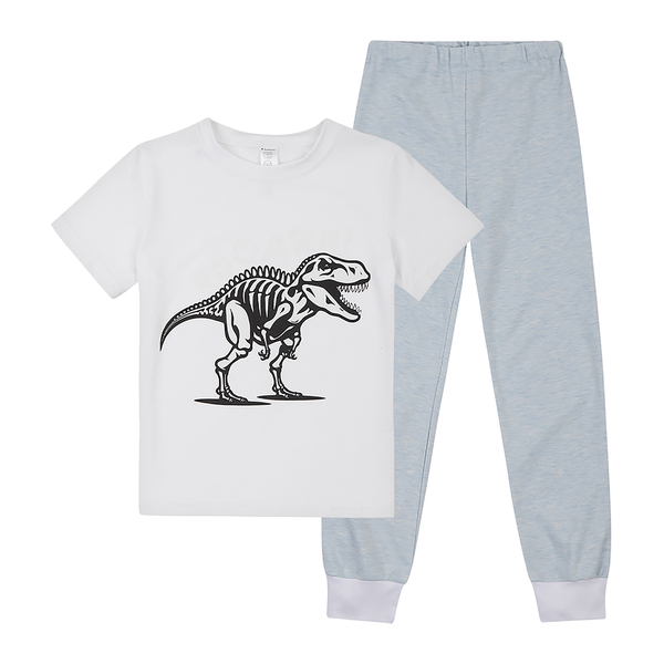 Піжама, що світиться Garnamama Neon PG short 146 Серый (1031653.12249026) - Pampik